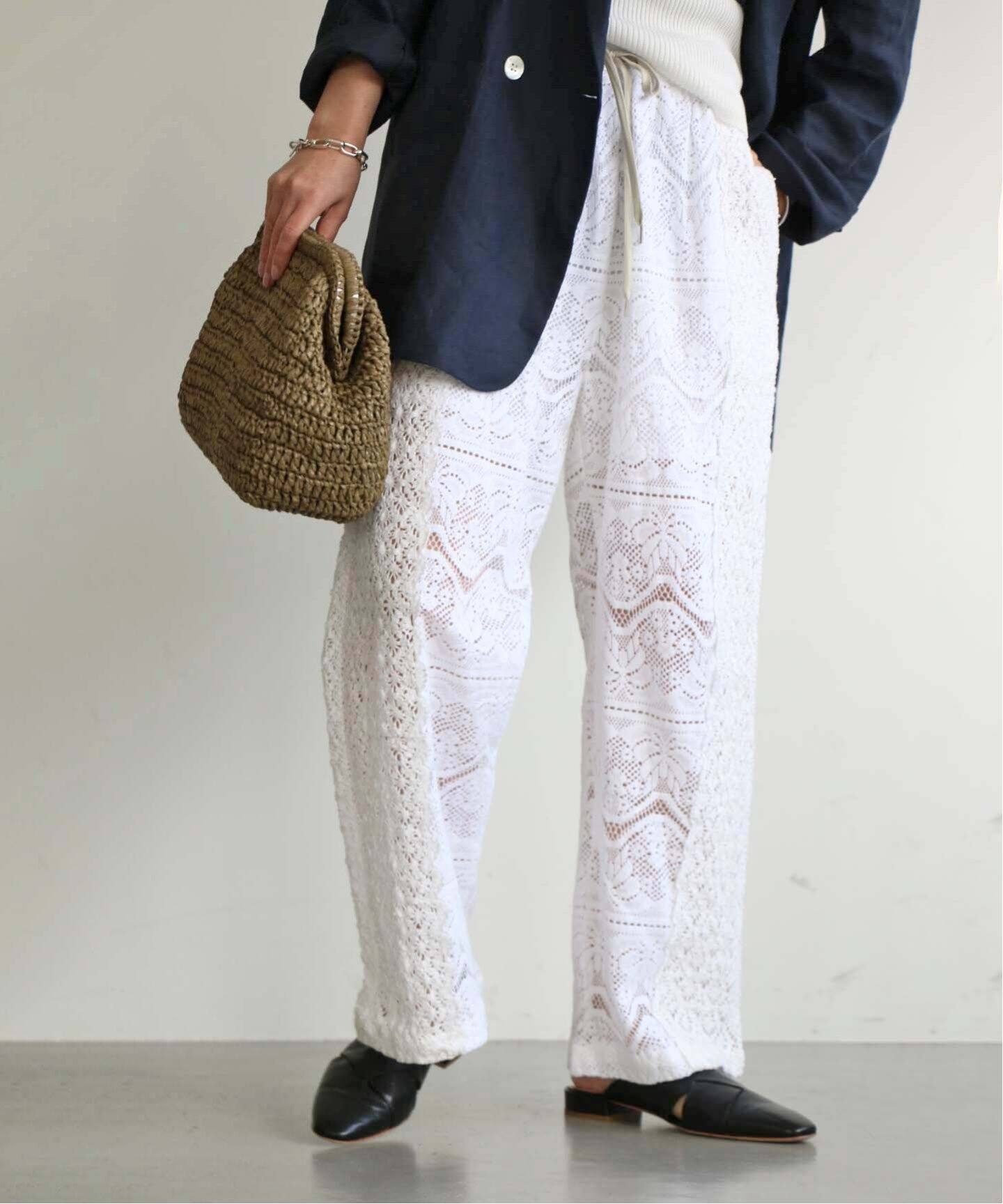 SARA MALLIKA/サラマリカ】レースミックスパンツ（その他パンツ  