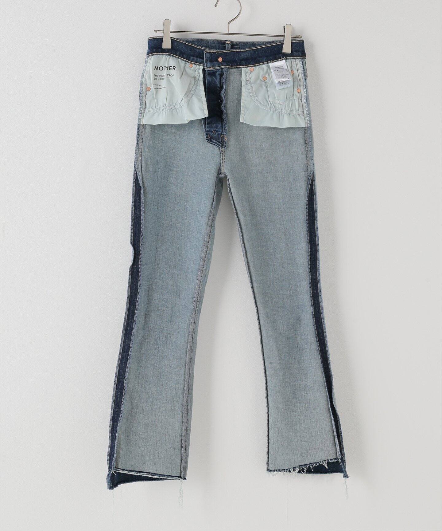 MOTHER/マザー】THE INSIDER CROP STEP FRAY デニム（デニムパンツ 