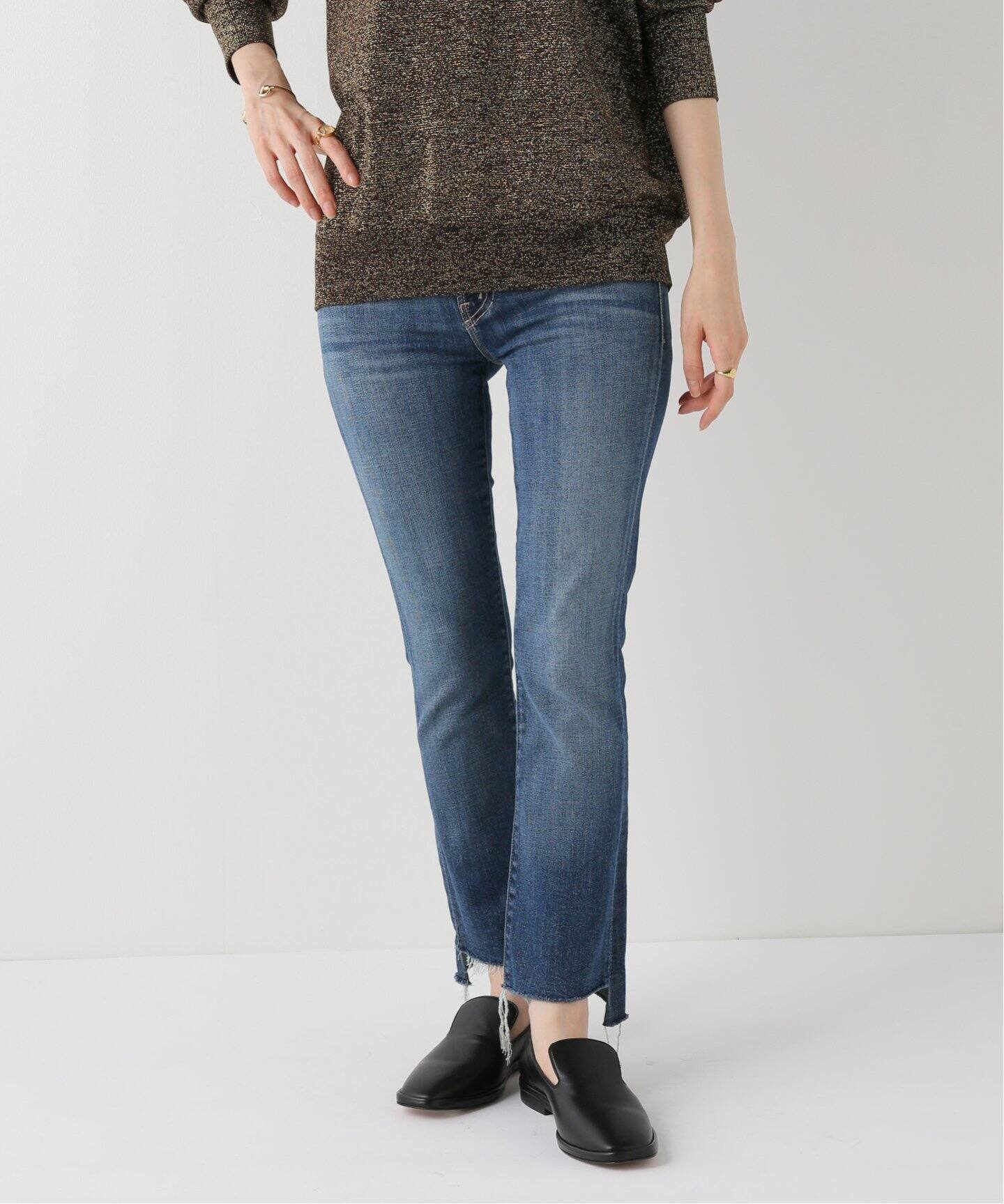 MOTHER/マザー】THE INSIDER CROP STEP FRAY デニム（デニムパンツ 