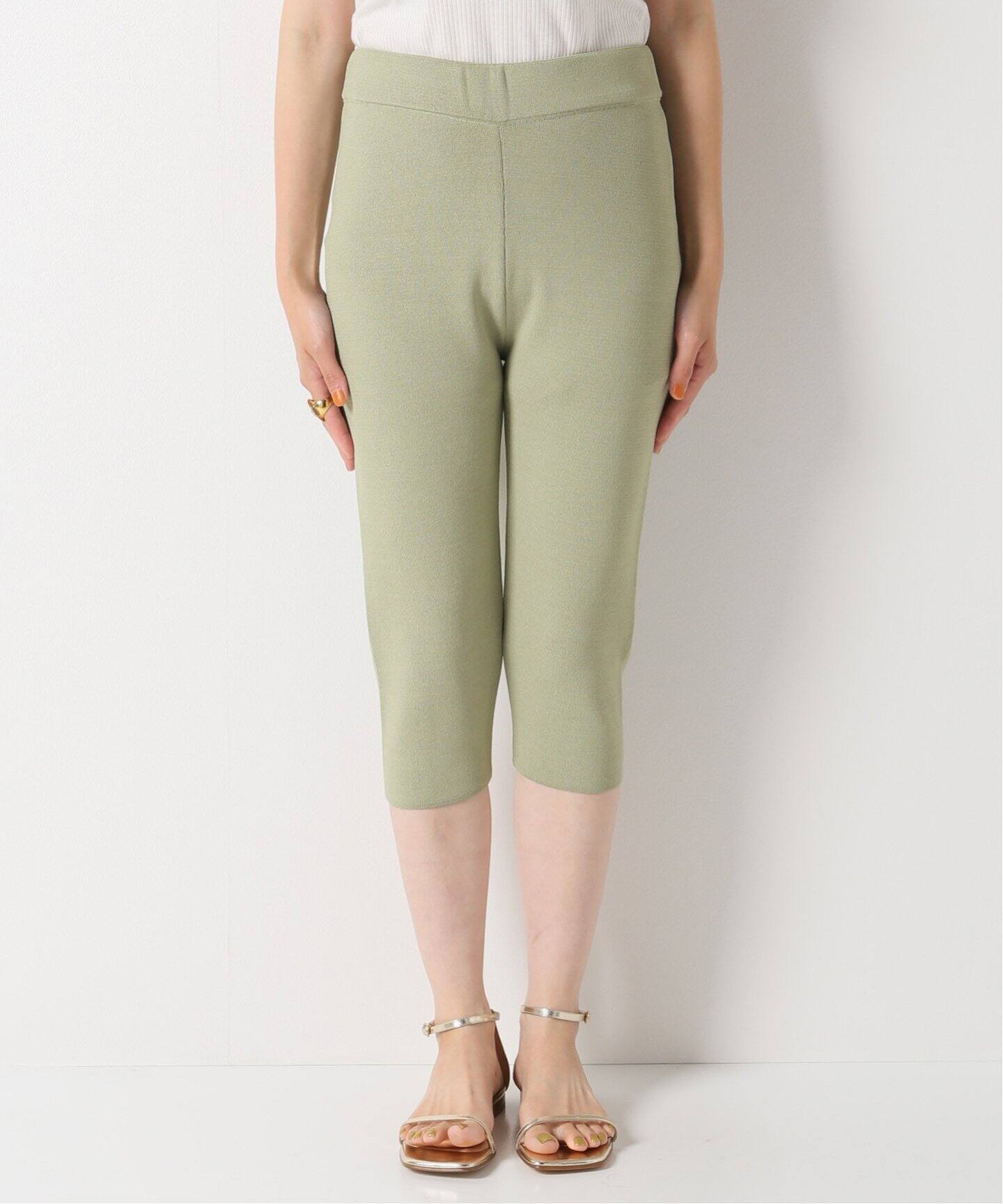 MIJEONG PARK/ミジョン・パーク】膝丈ニットショーツ（ショート  