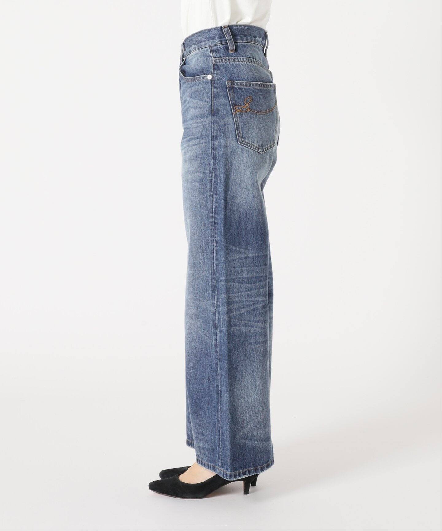 ワイドシルエットデニム（デニムパンツ・ジーンズ）｜SLOBE IENA  