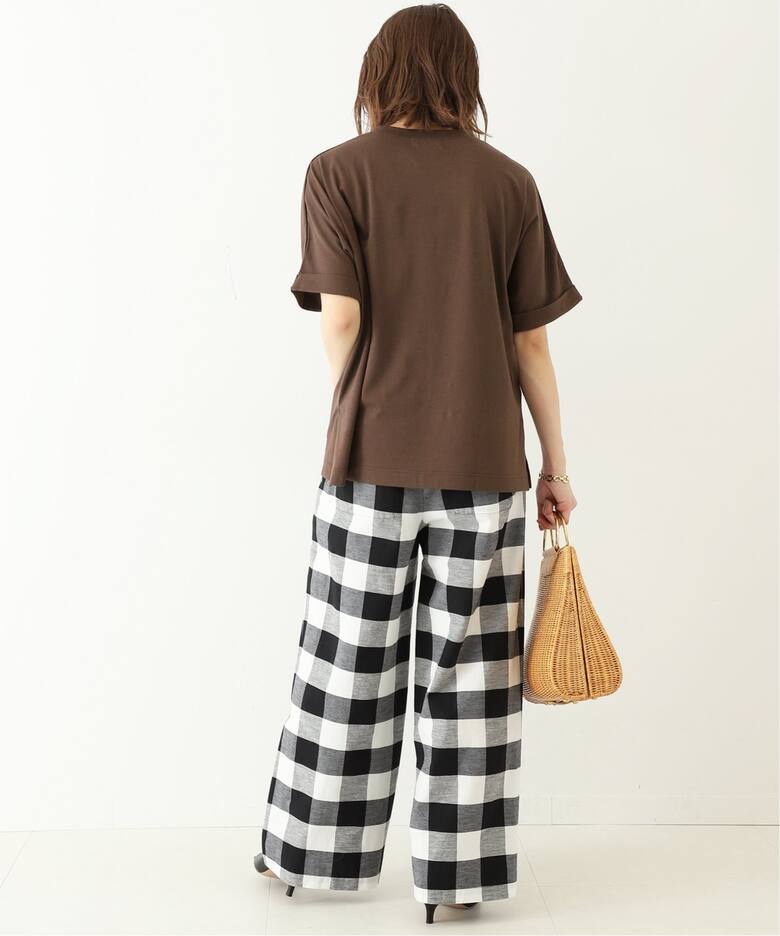 ストレッチリネンイージータックパンツ◇（スラックス）｜SLOBE IENA  