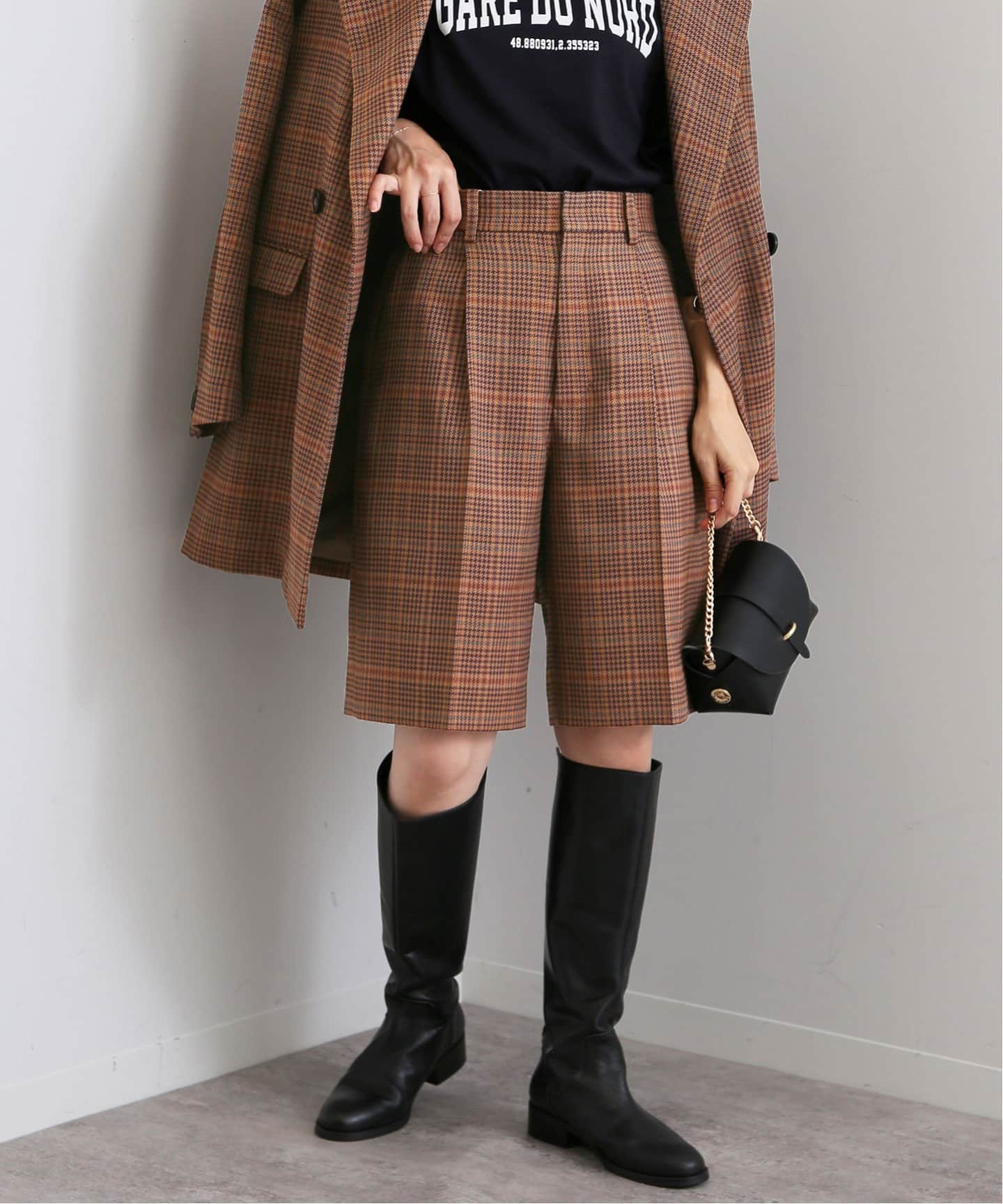 贅沢品 チェックショートパンツ（ショート・ハーフパンツ）｜SLOBE IENA パンツ