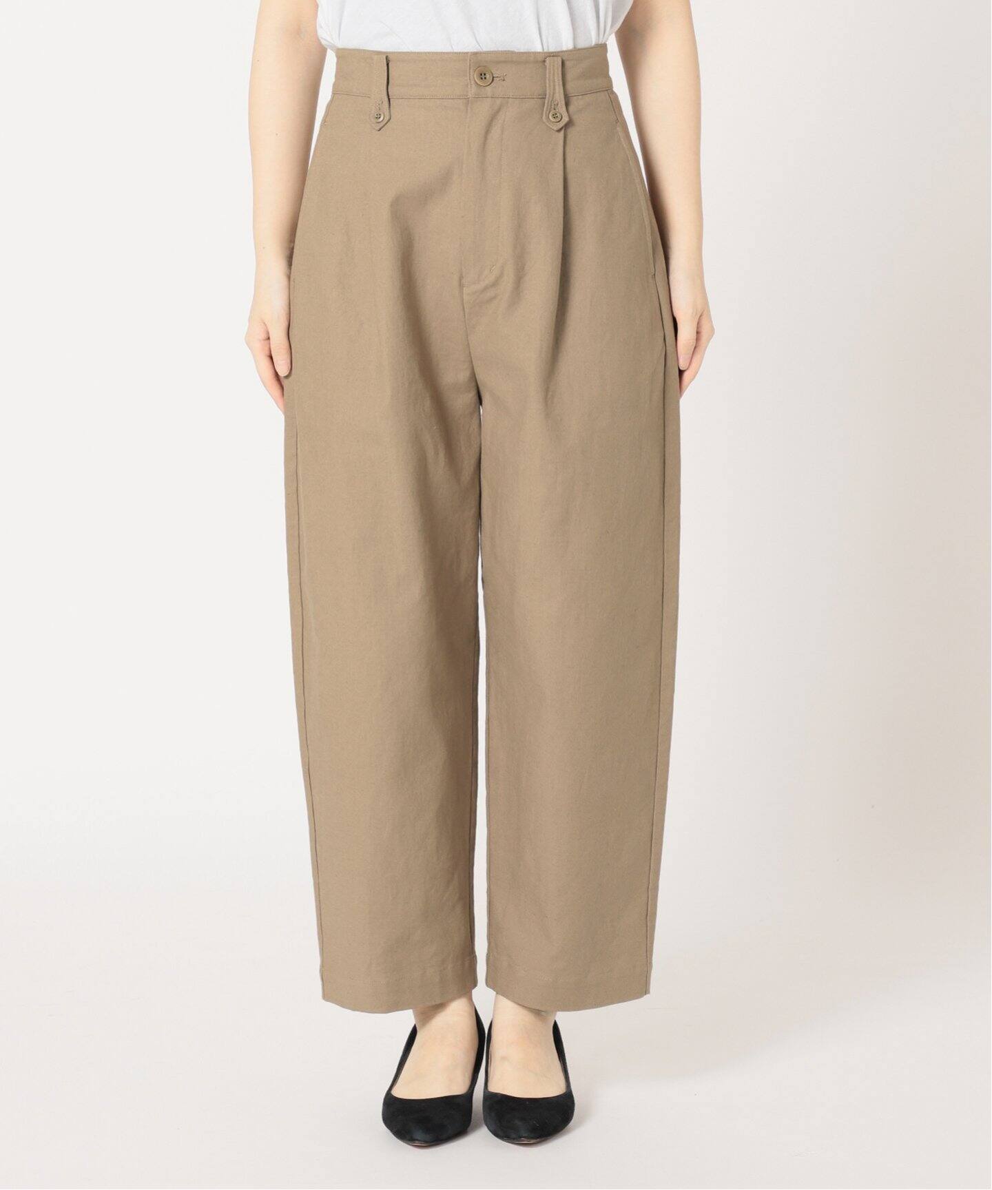 リネンコットンカーブパンツ（チノパンツ）｜SLOBE IENA（スローブ  