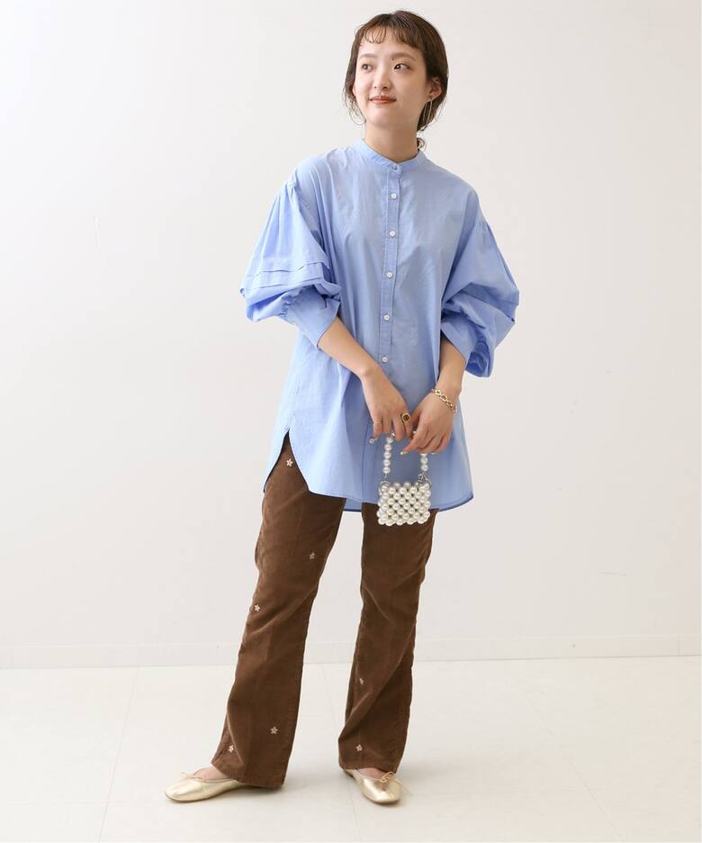 Wrangler/ラングラー】フラワーエンブロイダリーパンツ（デニムパンツ  