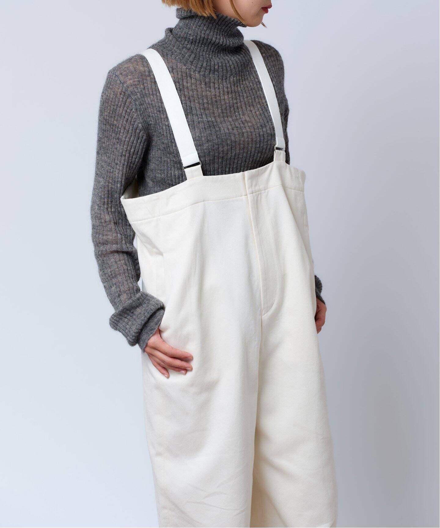 IENA LA BOUCLE ツイルサスペンダーパンツ（その他パンツ）｜IENA  