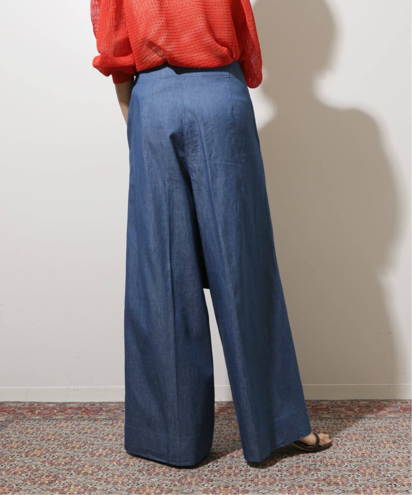 IENA LA BOUCLE デニム バギーパンツ（その他パンツ）｜IENA（イエナ 
