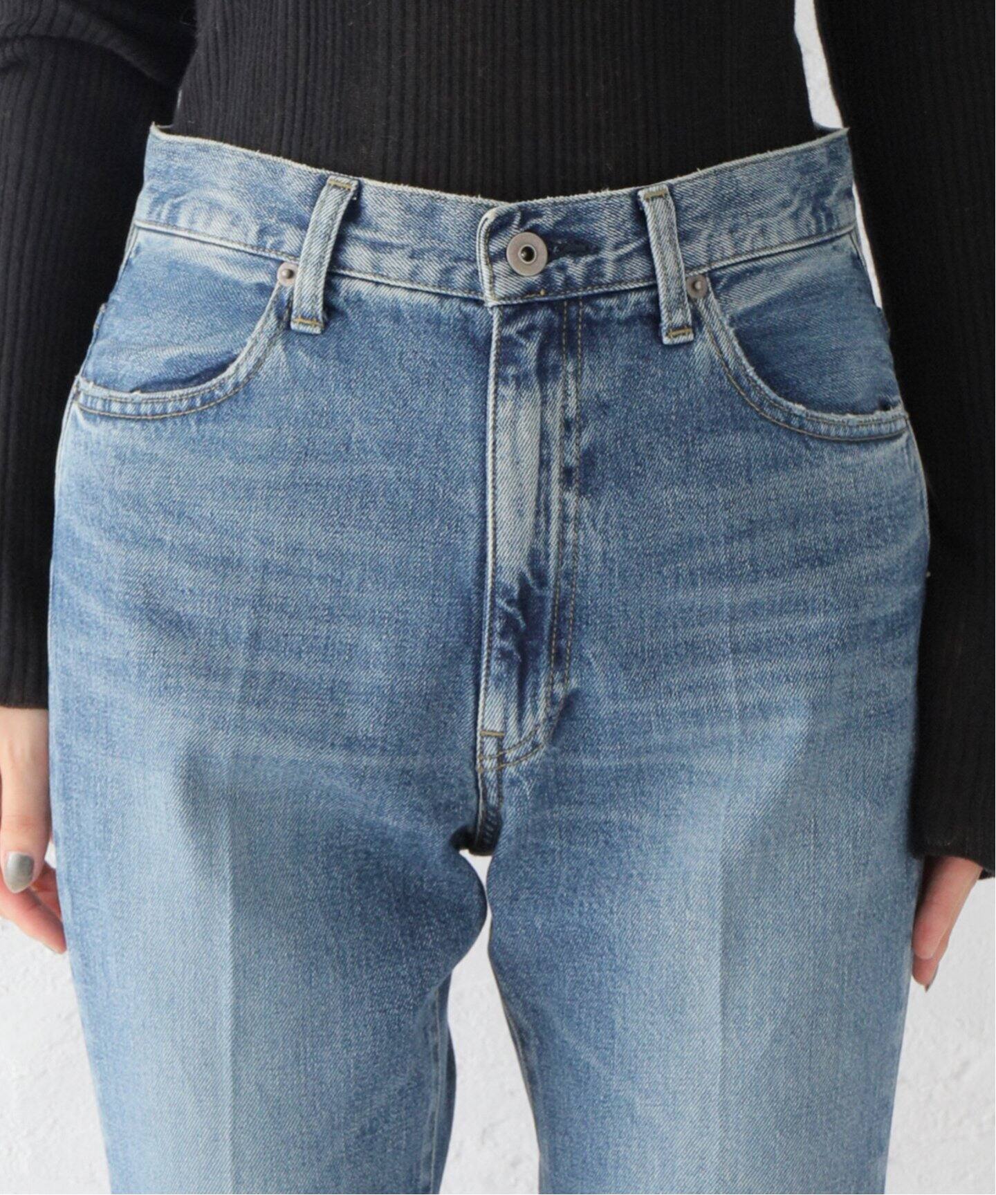 セイヒンカコウセンタープレスデニムパンツ（デニムパンツ・ジーンズ  