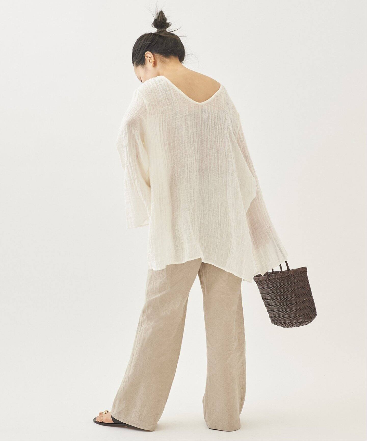 Linen Bias Relax パンツ◇|Plage(プラージュ)公式のファッション Linen Bias Relax パンツ◇|Plage(プラージュ)公式のファッション