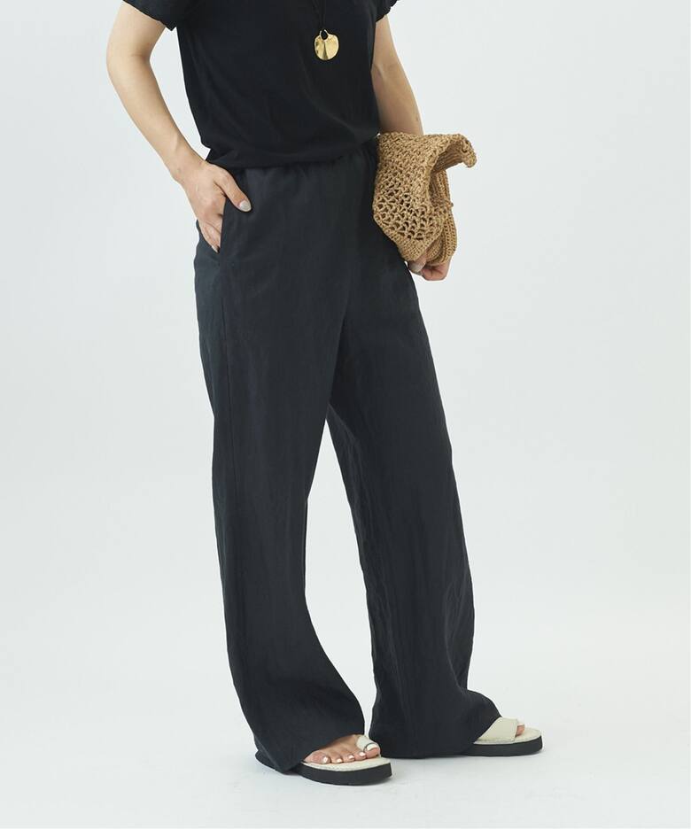 追加》Linen Bias Relaxパンツ2（その他パンツ）｜Plage  