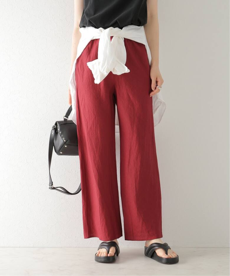 追加》Linen Bias Relaxパンツ2（その他パンツ）｜Plage（プラージュ  