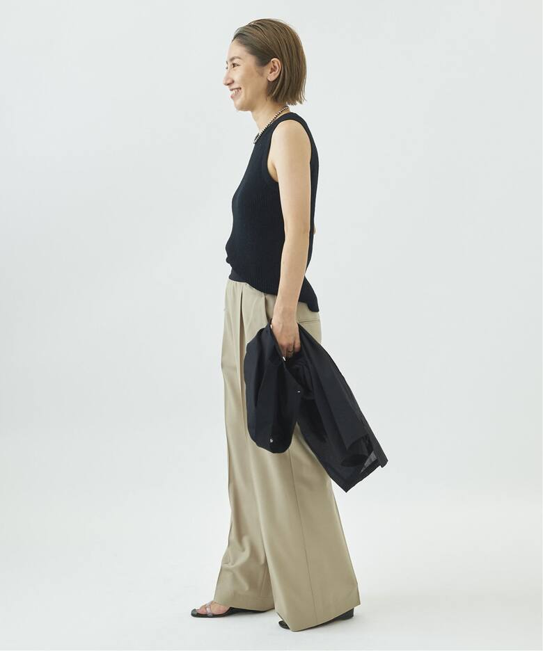 ロゴウエストイージーパンツ（その他パンツ）｜Plage（プラージュ）の  