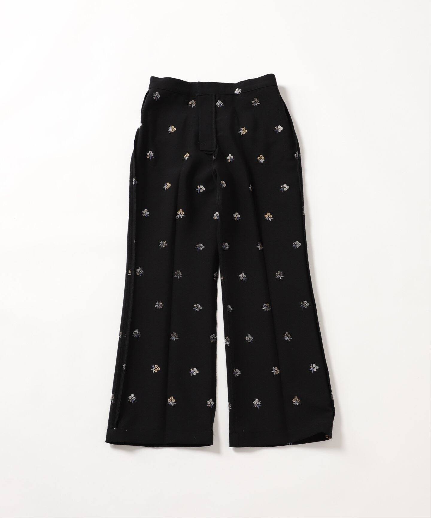 追加》SLOBE citron.フラワーエンブロイダリーパンツ（その他  