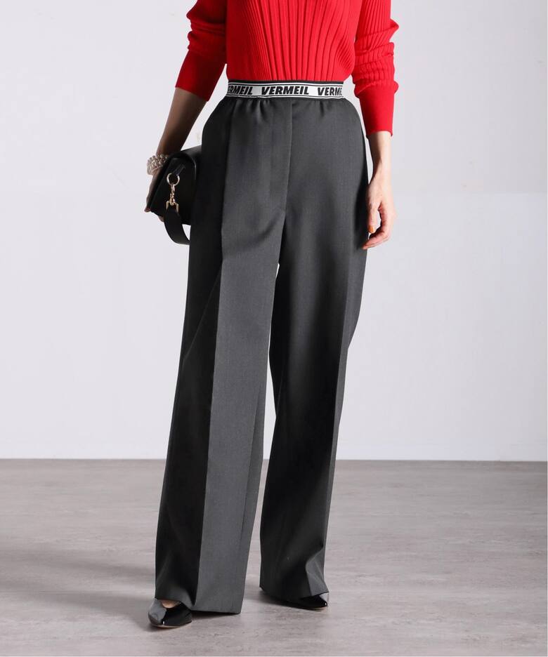 VERMEIL ロゴゴムパンツ（その他パンツ）｜VERMEIL par iena  