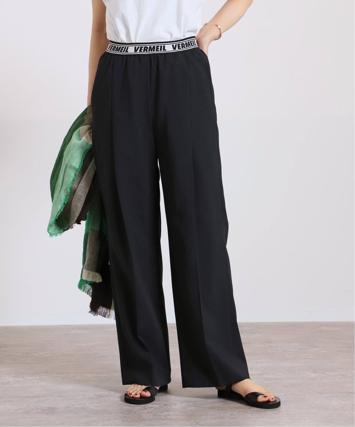 VERMEIL ロゴゴムパンツ（その他パンツ）｜VERMEIL par iena  