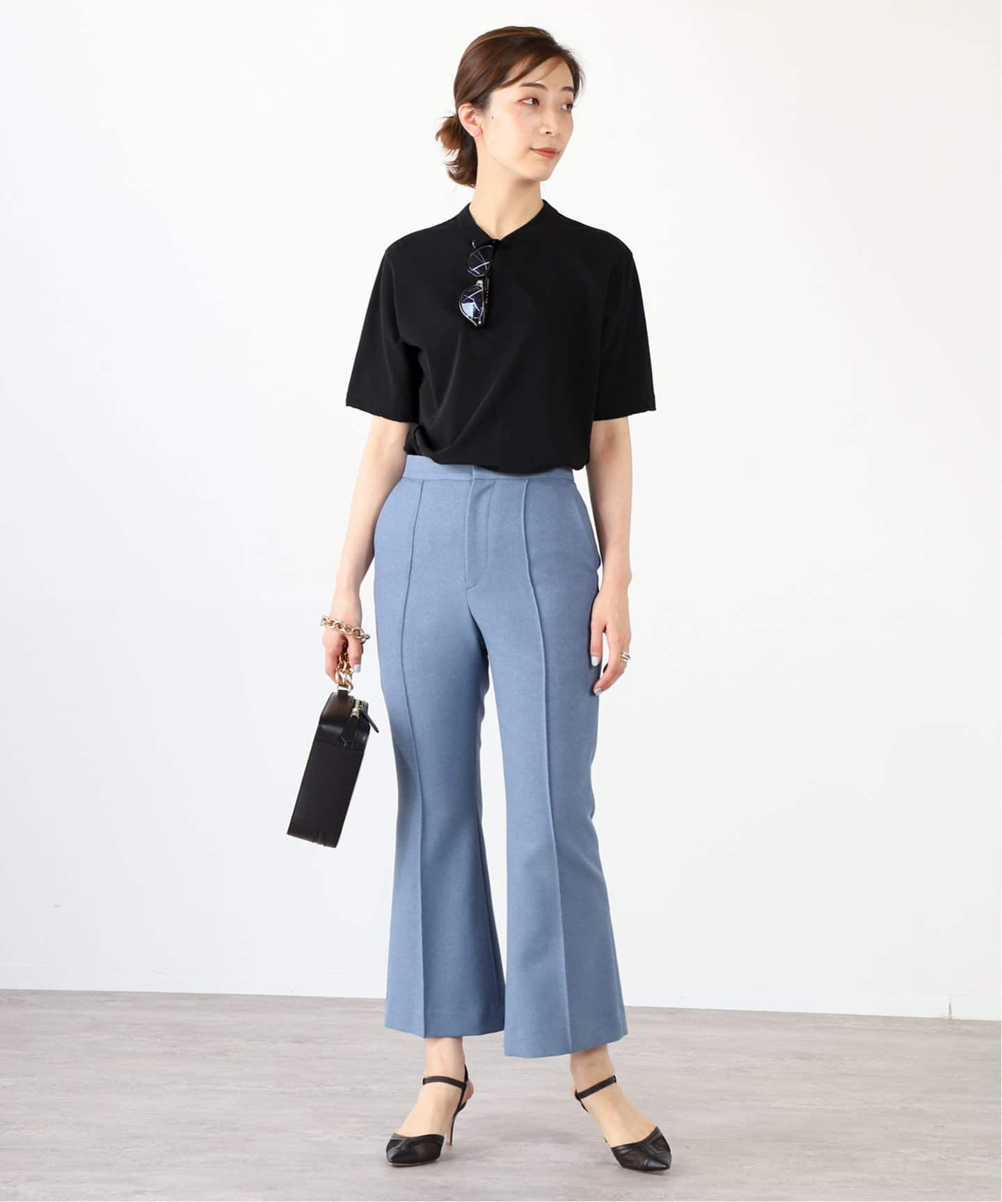 ヴェルメイユパーイエナ 20SS サスペンダーeggライン 無地パンツ 茶 38 ヴェルメイユパーイエナ 20SS サスペンダーeggライン 無地パンツ