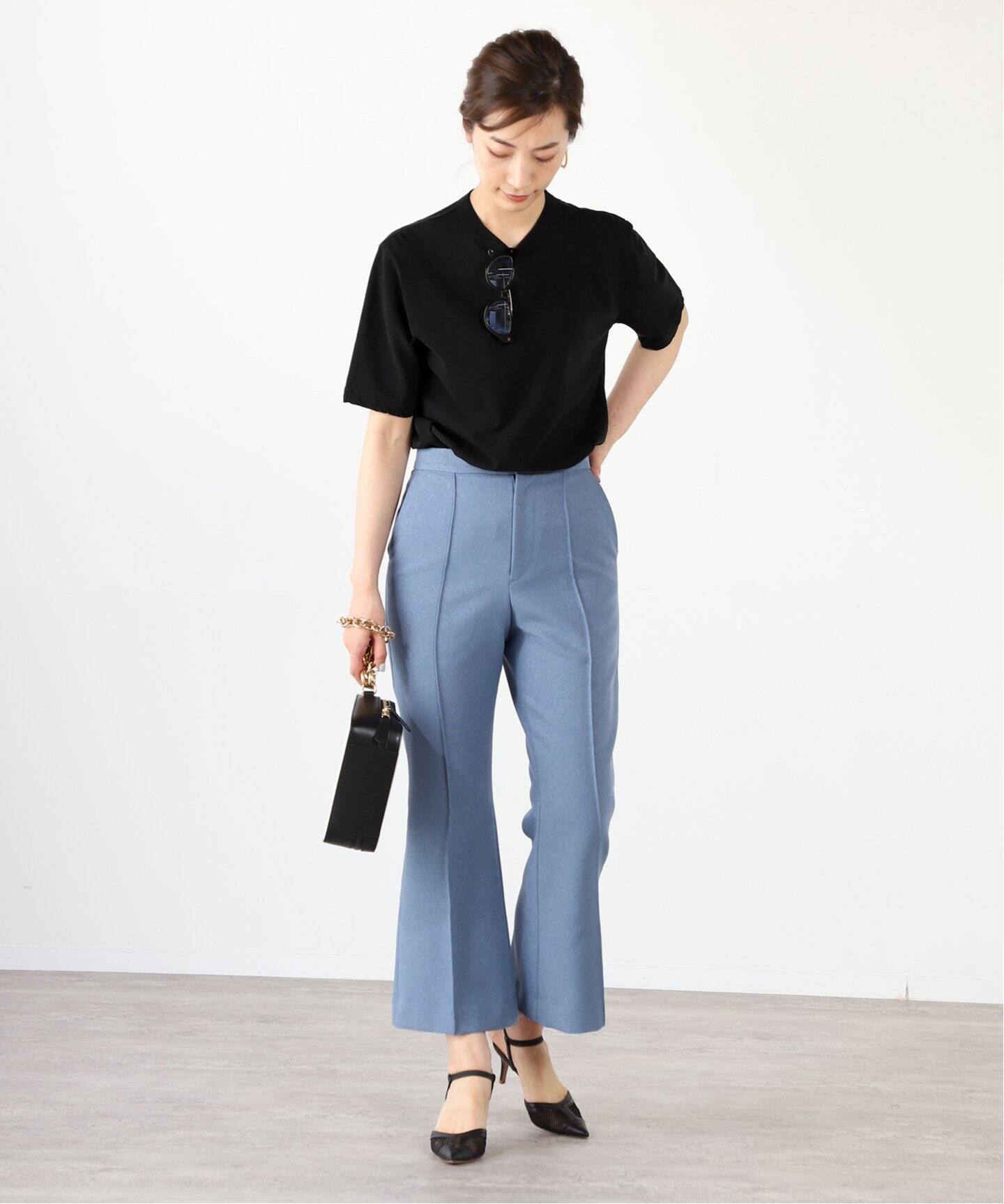 【22SS】VERMEIL par iena✨オックス フレア パンツ オックス フレア パンツ◇（その他パンツ）｜VERMEIL par iena