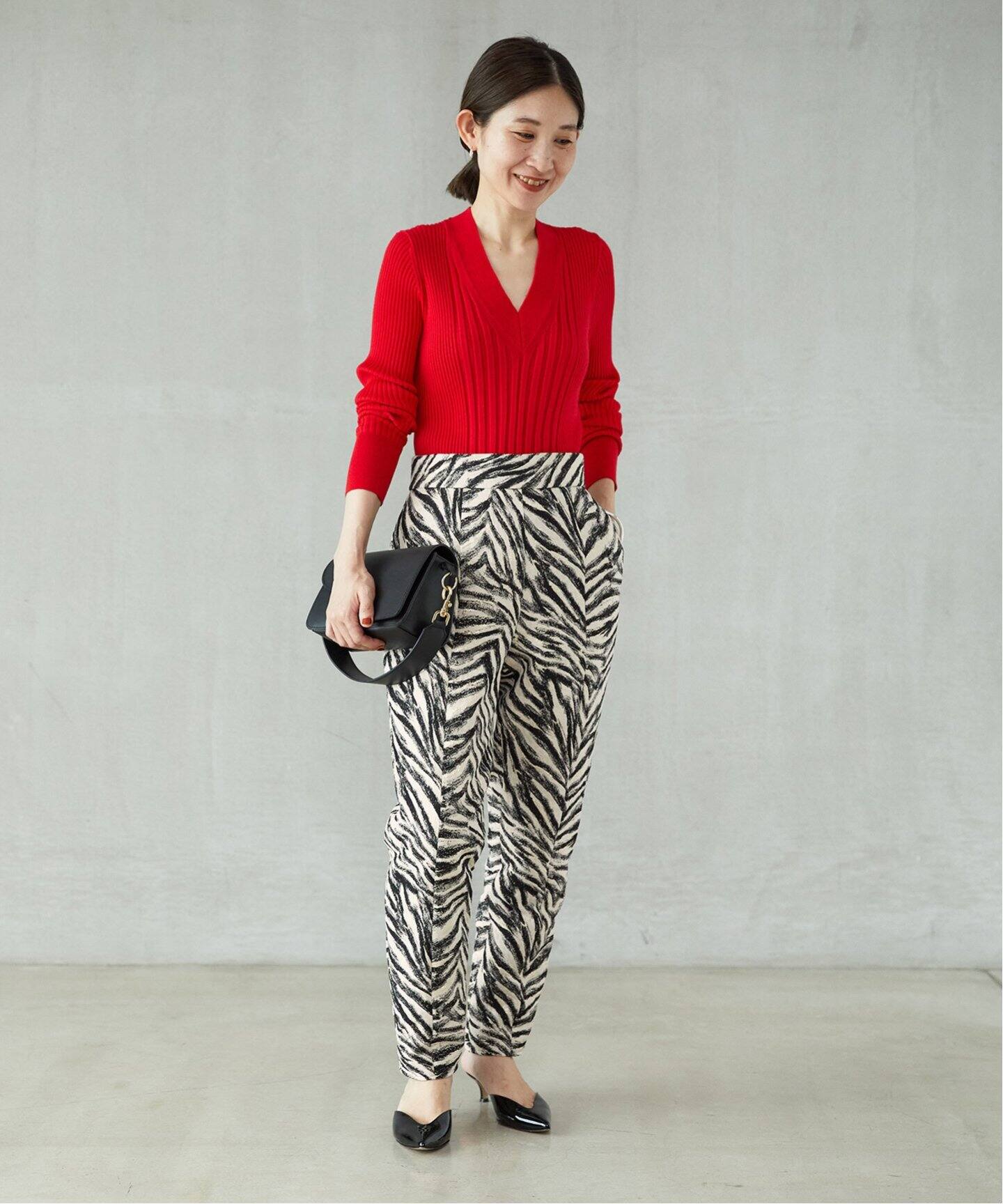 DEVEAUXゼブラパンツ（その他パンツ）｜VERMEIL par iena  