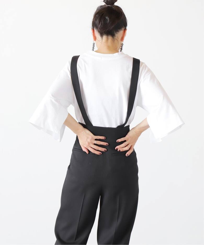 トリコチンサスペンダーパンツ◇（サロペット／オーバーオール  