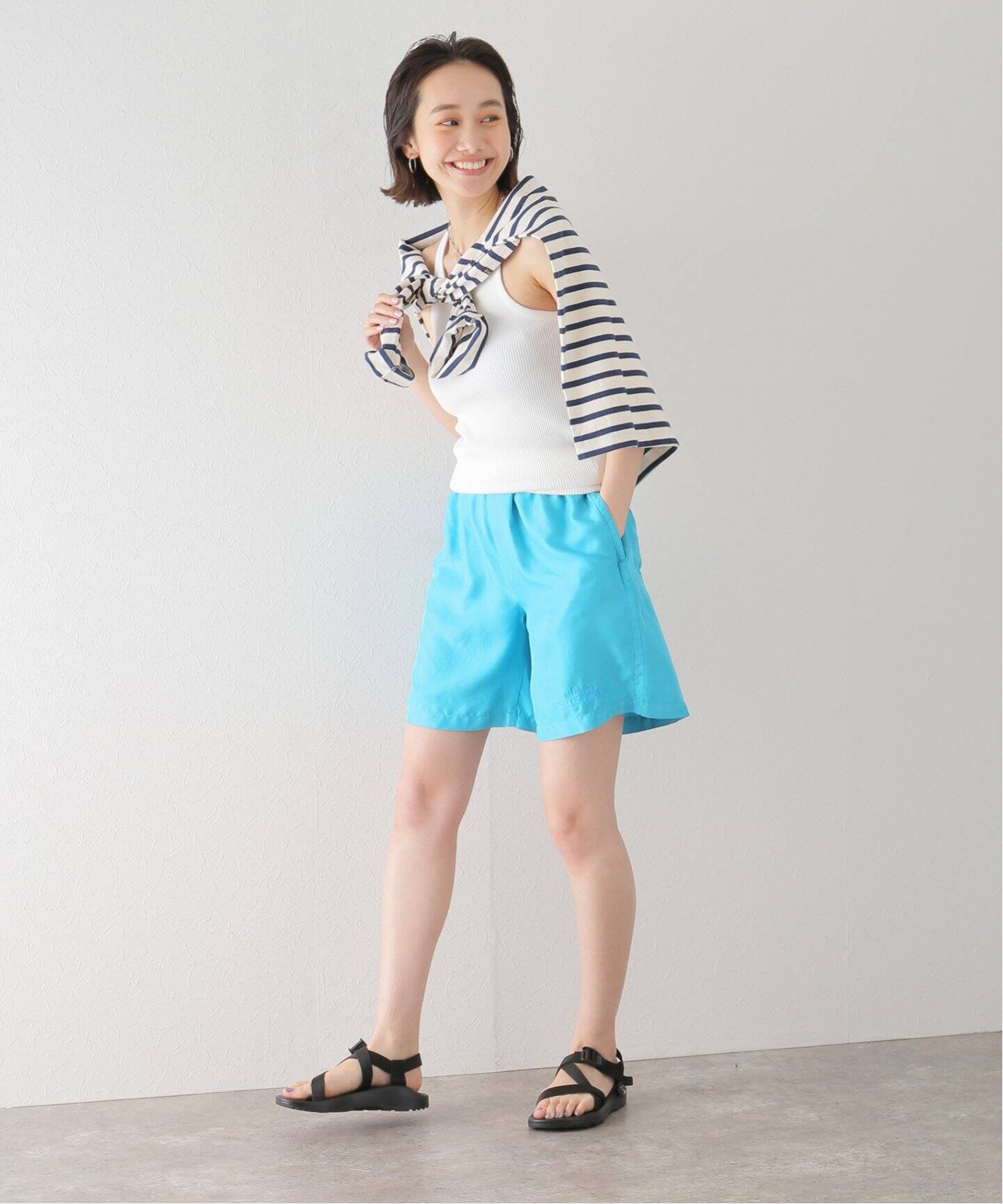 Shinzone / シンゾーン】SILK SHORTS（ショート・ハーフパンツ  