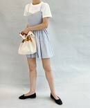 レースアップキャミドレス