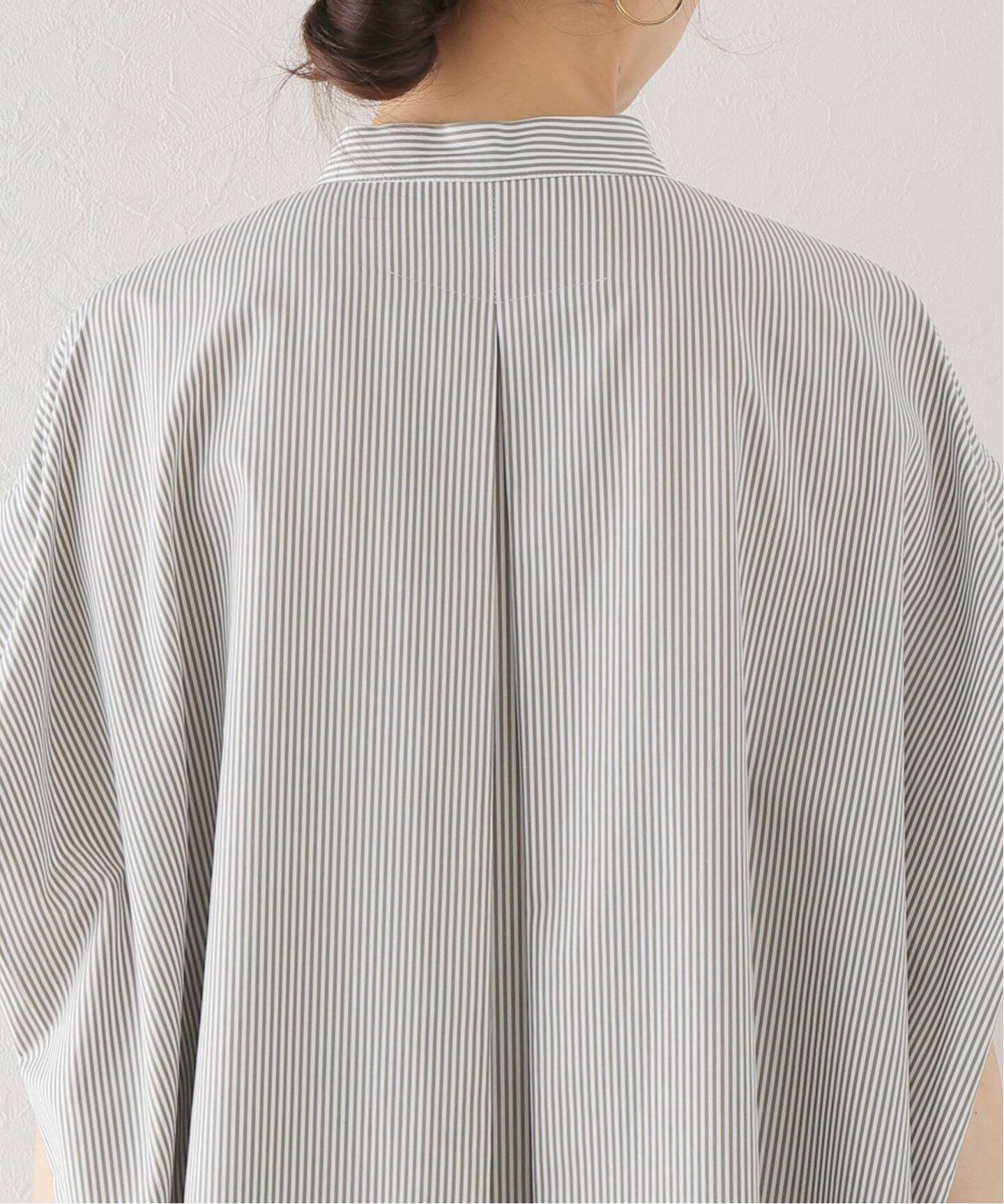 SACRA / サクラ】 HIGHT COUNT STRIPE ONE PIECE（ワンピース）｜BOICE  