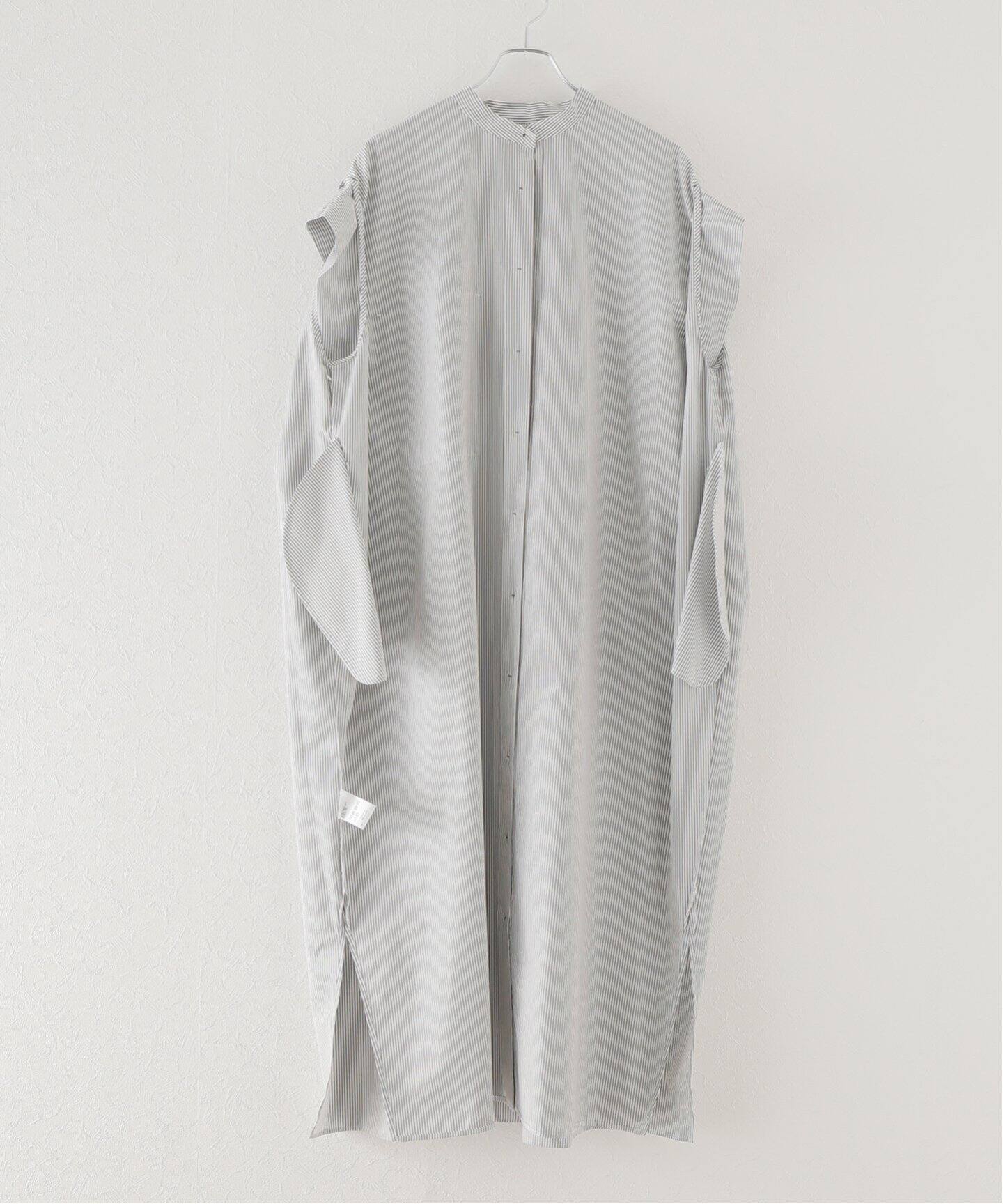 SACRA / サクラ】 HIGHT COUNT STRIPE ONE PIECE（ワンピース）｜BOICE  