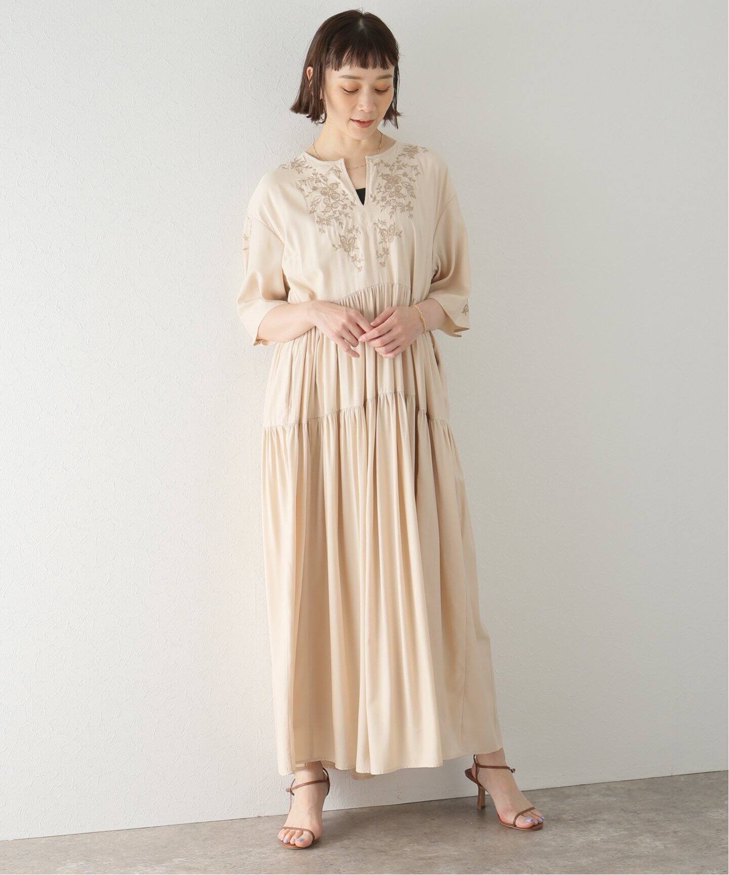CLANE / クラネ】EMBROIDERY TIERED ONE PIECE|BOICE FROM BAYCREW'S ...