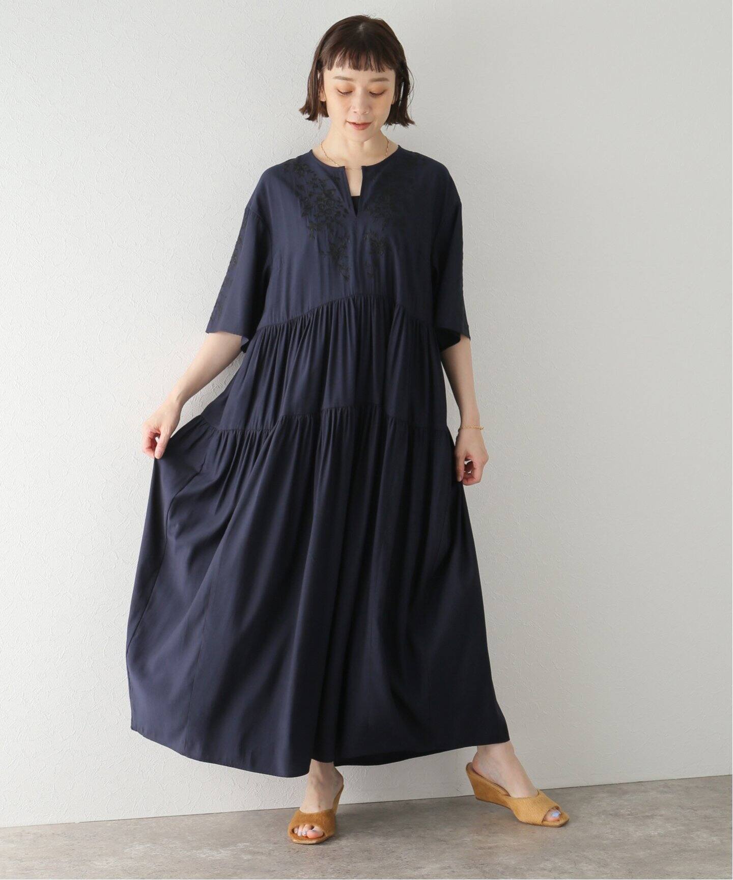 CLANE / クラネ】EMBROIDERY TIERED ONE PIECE|BOICE FROM BAYCREW'S ...