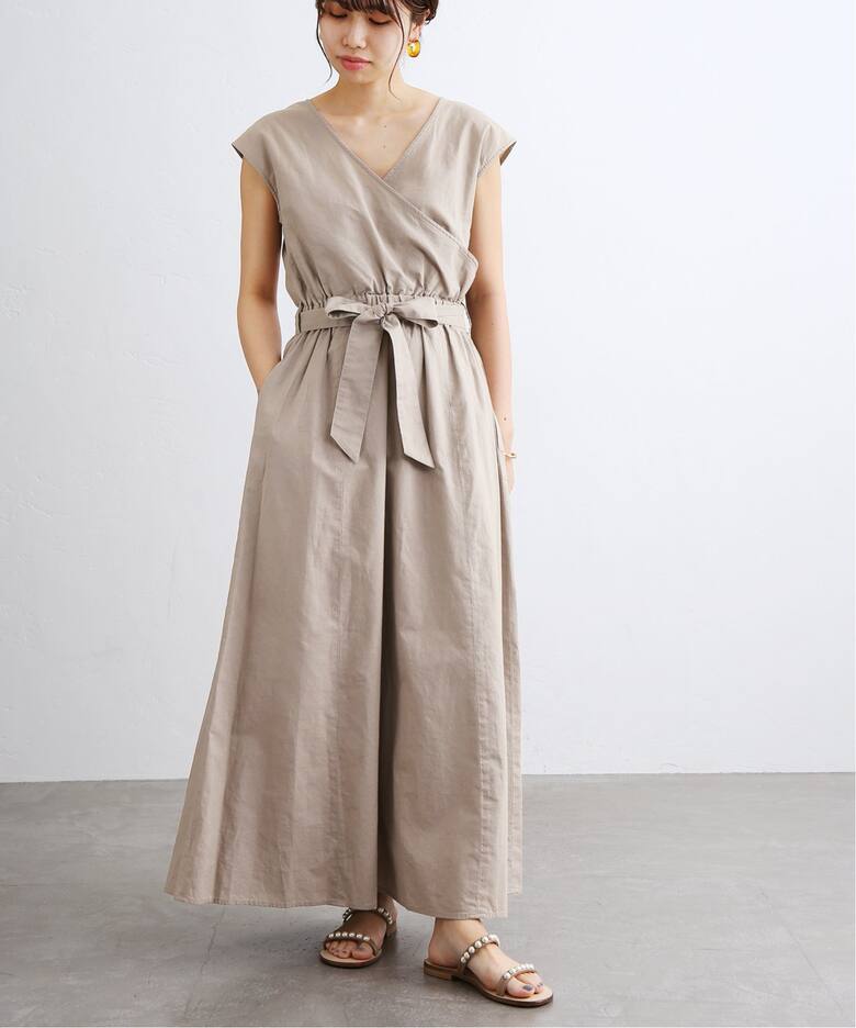 綿麻2wayワンピース◇（ワンピース）｜La Totalite（ラ トータリテ）の  