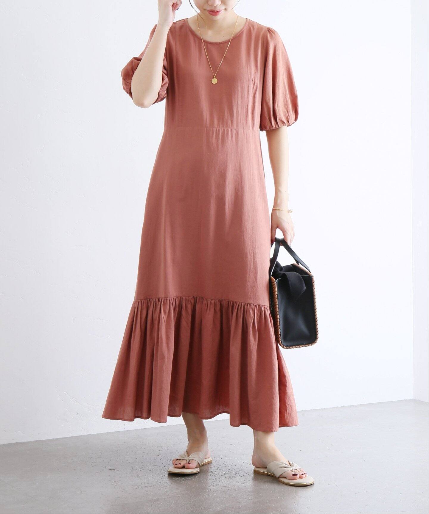 コットンティアードワンピース La Totalite ラ トータリテ 公式のファッション通販 Baycrew S Store