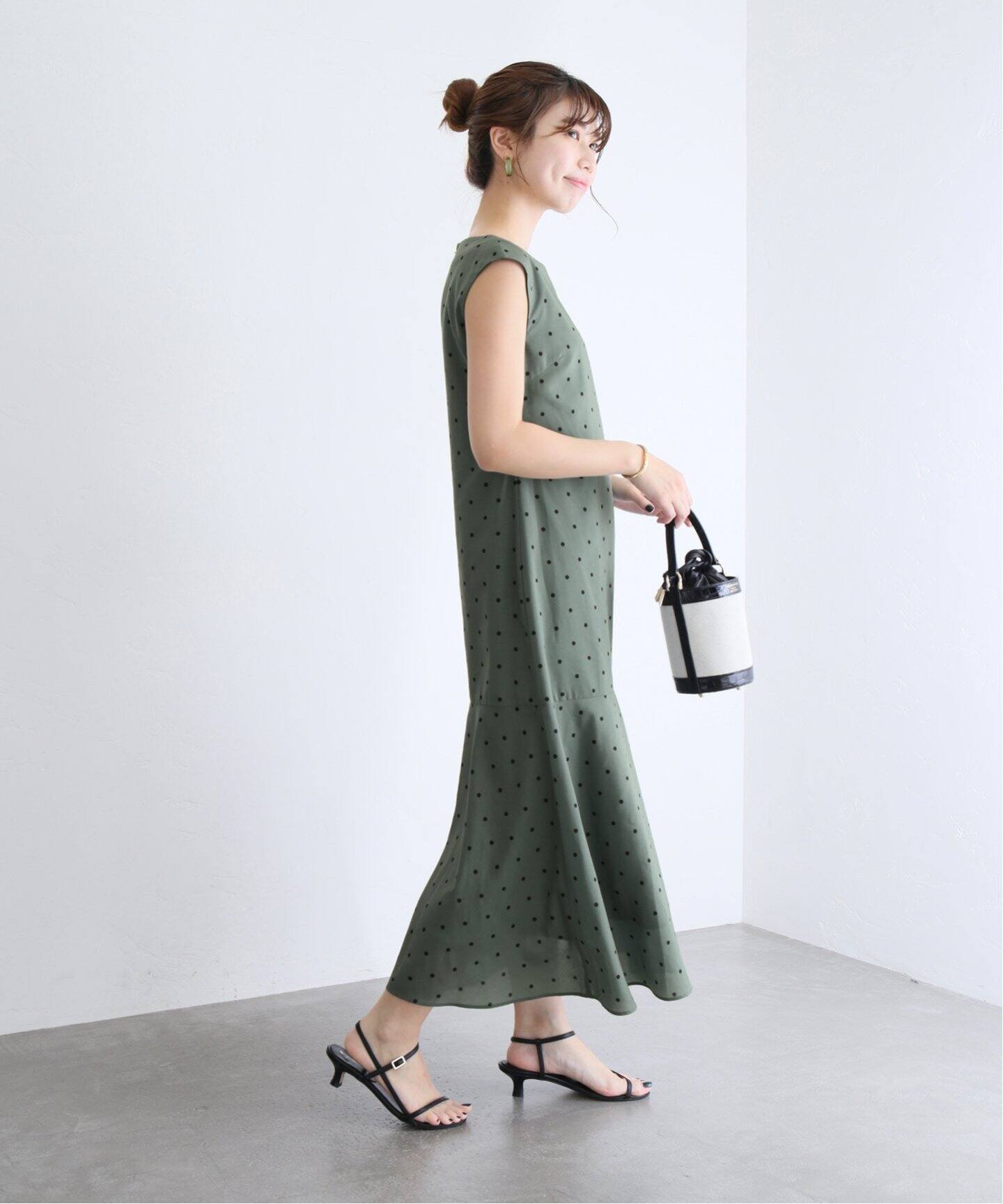 ドットフレアワンピース◇（ワンピース）｜La Totalite（ラ トータリテ  