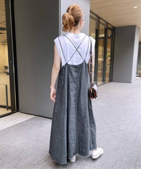 リネンキャミソールワンピース Spick And Span スピック スパン 公式のファッション通販 Baycrew S Store