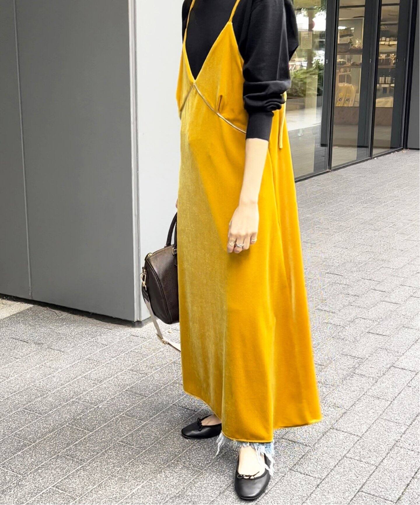 ストレッチベロアキャミソールドレス Spick And Span スピック スパン 公式のファッション通販 Baycrew S Store