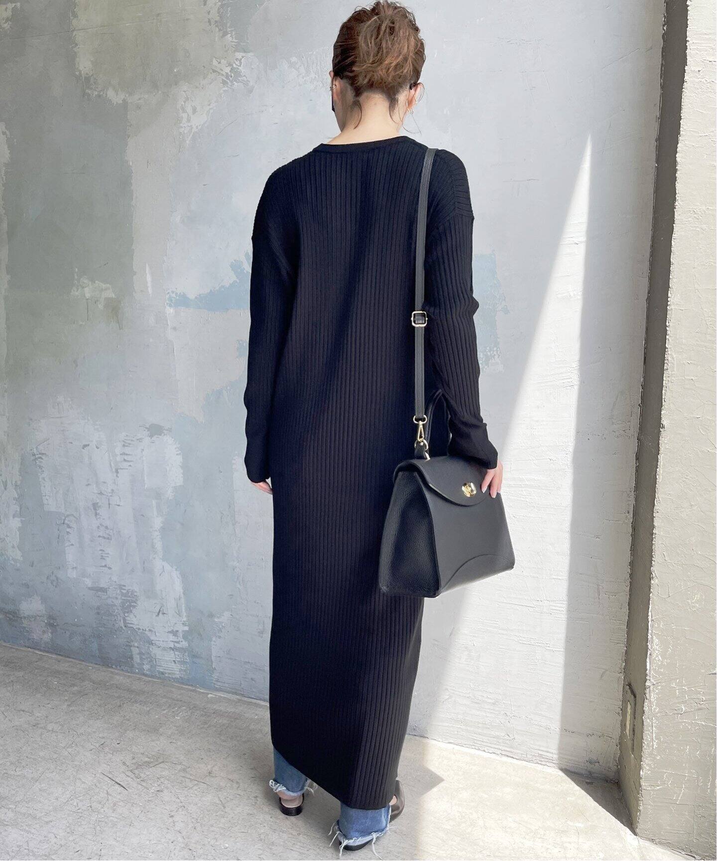 ≪追加2≫ヘンリーネックリブニットワンピース|Spick and Span ...