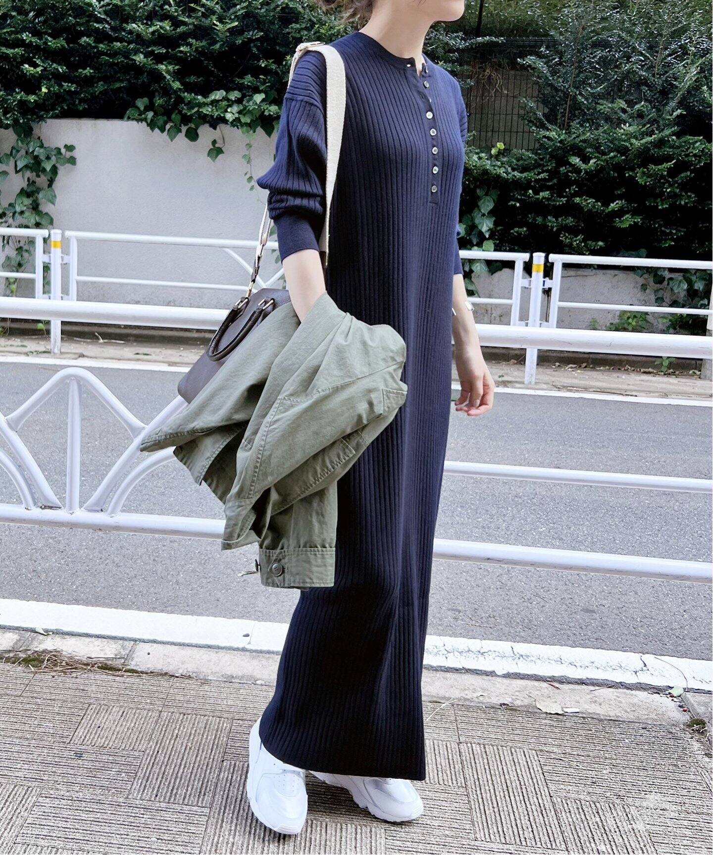 ≪追加2≫ヘンリーネックリブニットワンピース|Spick and Span ...