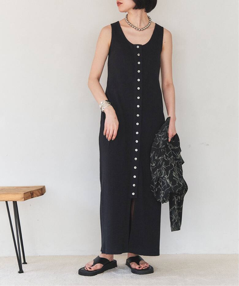 コットンナイロンリブタンクワンピース Hardy Noir アルディーノアール 公式のファッション通販 Baycrew S Store