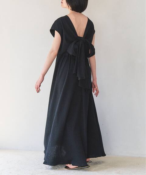 楊柳後ろリボンワンピース Hardy Noir アルディーノアール 公式のファッション通販 Baycrew S Store