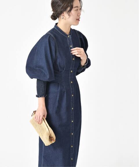 追加 デニムシャツワンピース2 U By Spick Span ユーバイスピックアンドスパン 公式のファッション通販 Baycrew S Store