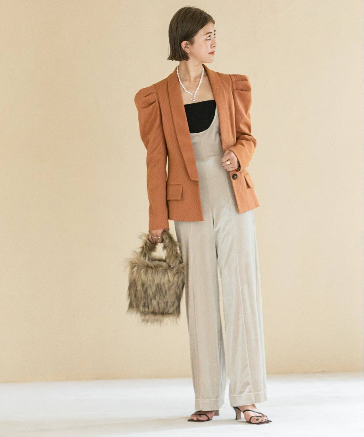 ベロアジャンプスーツ U By Spick Span ユーバイスピックアンドスパン 公式のファッション通販 Baycrew S Store