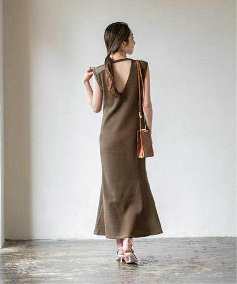 ワッフルミリタリースリーブレスワンピース Noble ノーブル 公式のファッション通販 Baycrew S Store