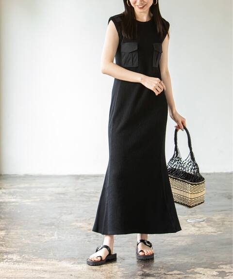 ワッフルミリタリースリーブレスワンピース Noble ノーブル 公式のファッション通販 Baycrew S Store