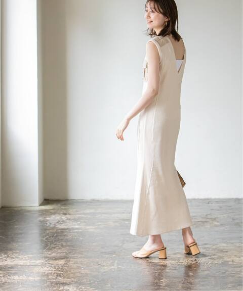 ワッフルミリタリースリーブレスワンピース Noble ノーブル 公式のファッション通販 Baycrew S Store