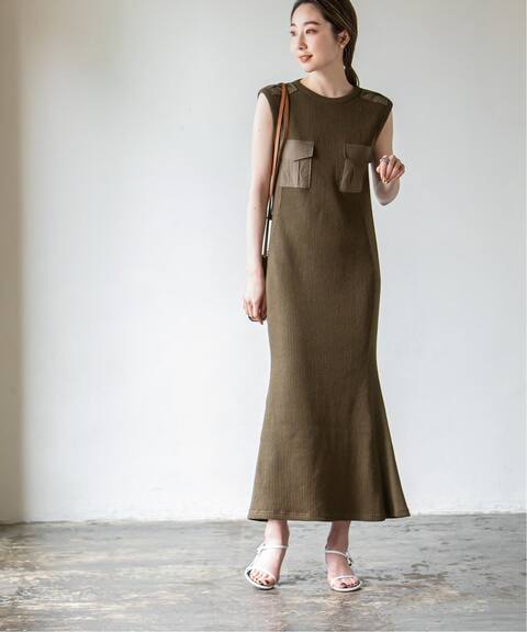 ワッフルミリタリースリーブレスワンピース Noble ノーブル 公式のファッション通販 Baycrew S Store