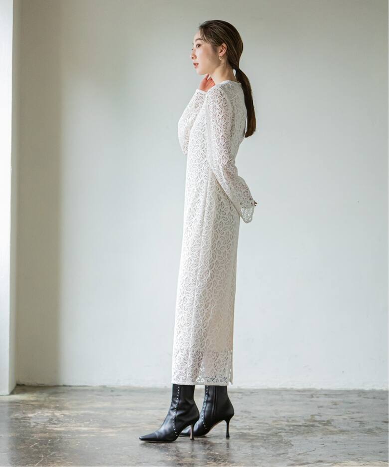 リーフベインレースIラインワンピース（ワンピース）｜NOBLE（ノーブル  