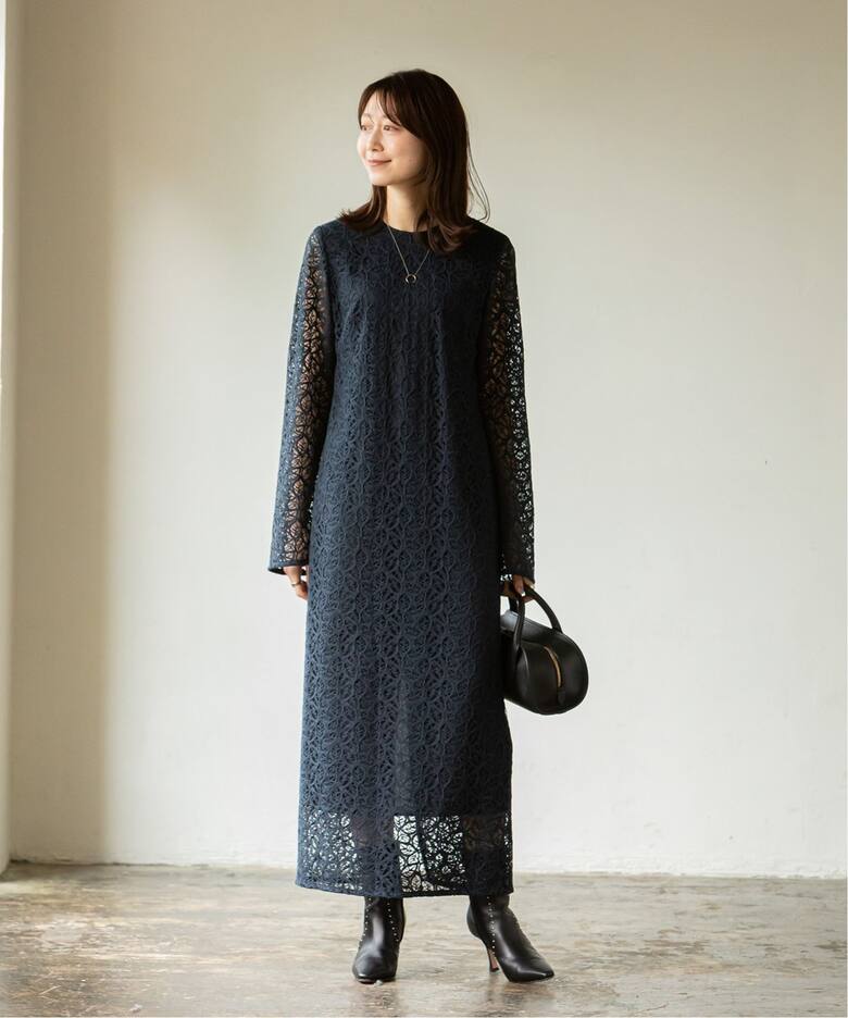 リーフベインレースIラインワンピース（ワンピース）｜NOBLE（ノーブル  