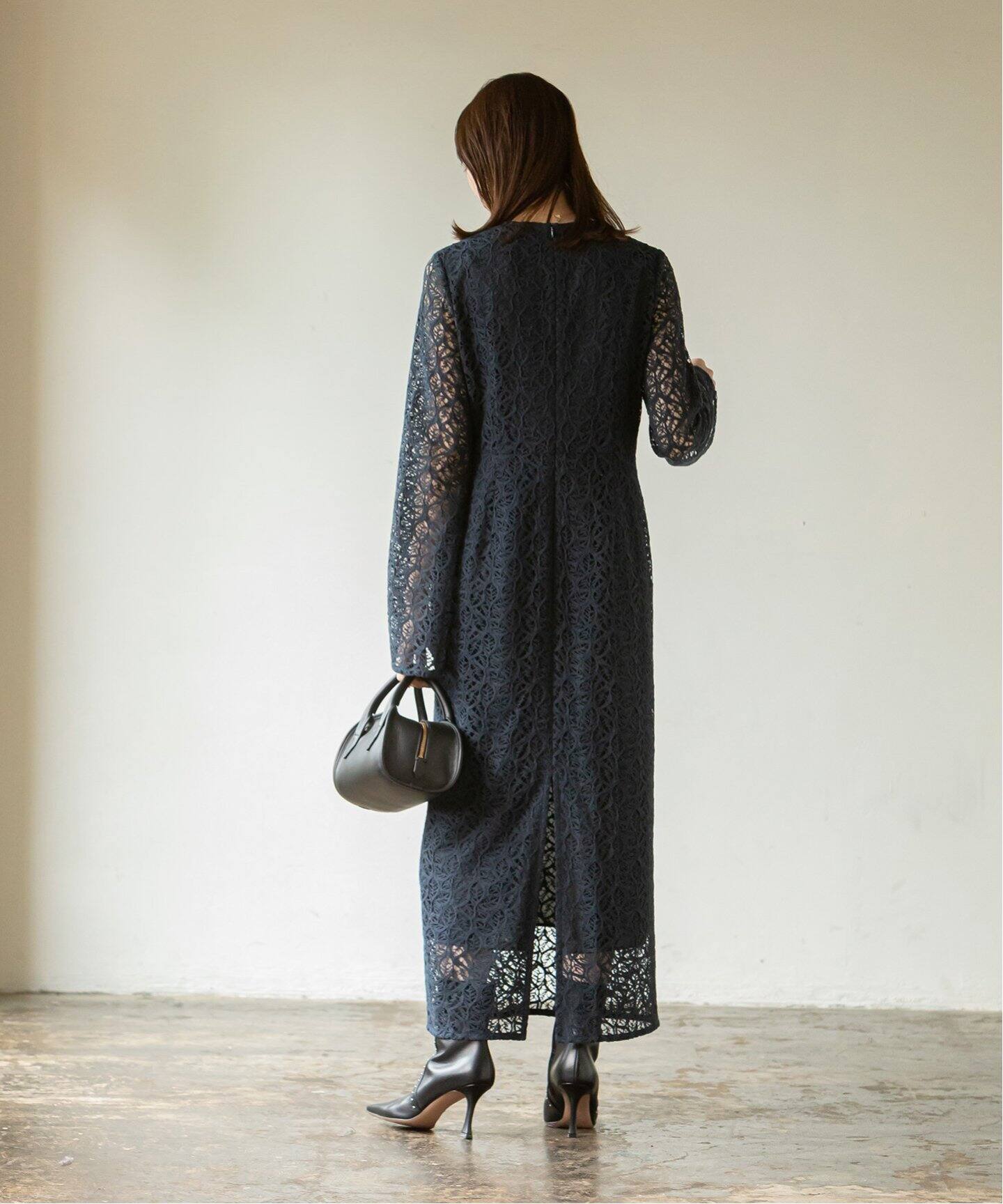 リーフベインレースIラインワンピース（ワンピース）｜NOBLE（ノーブル  