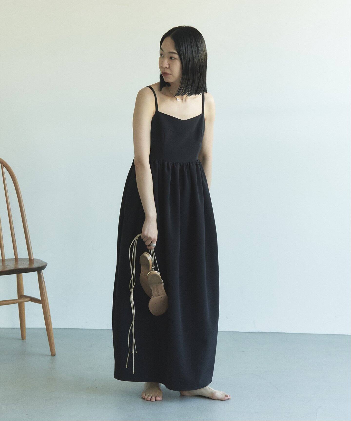 ストラップコクーンワンピース（ワンピース）｜NOBLE（ノーブル）の  