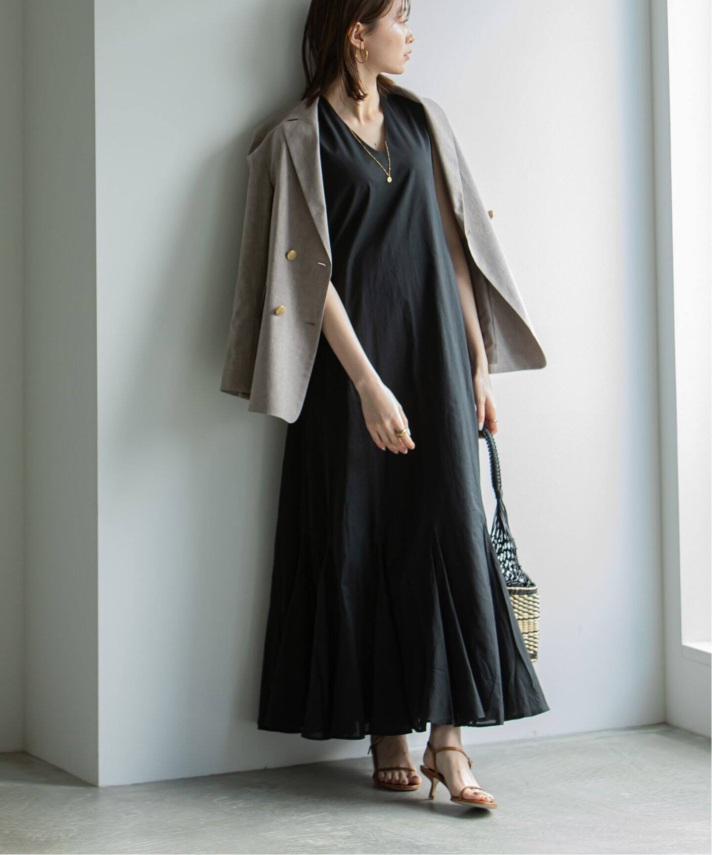 追加》【MARIHA】夏の月影のドレス（ワンピース）｜NOBLE（ノーブル  