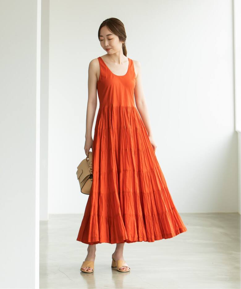 MARIHA】草原の虹のドレス(ノースリーブ)（ワンピース）｜NOBLE  